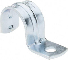 Value Collection - Steel Pipe Snap Strap for 3/4" Conduit - For Use with EMT & Thin Wall Conduit - Industrial Tool & Supply