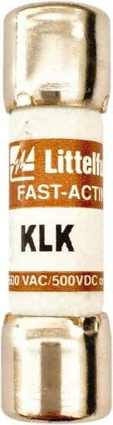 Value Collection - 600 VAC, 4 Amp, Fast-Acting Semiconductor/High Speed Fuse - 1-1/2" OAL, 100 at AC kA Rating, 13/32" Diam - Industrial Tool & Supply