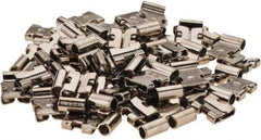 Value Collection - 1/4" Wide, Noninsulated Female Tab Terminal - Push In Connection, 16 to 14 AWG Compatible - Industrial Tool & Supply