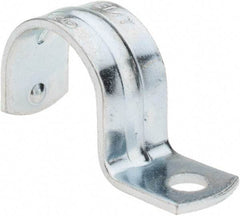 Value Collection - Steel Pipe Snap Strap for 1" Conduit - For Use with EMT & Thin Wall Conduit - Industrial Tool & Supply