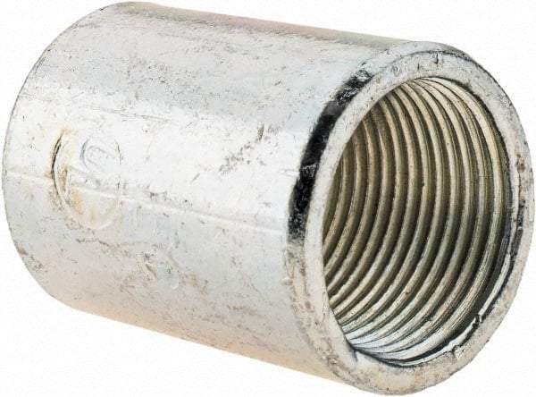 Value Collection - 3/4" Trade, Steel Threaded Straight Rigid/Intermediate (IMC) Conduit Coupling - Industrial Tool & Supply