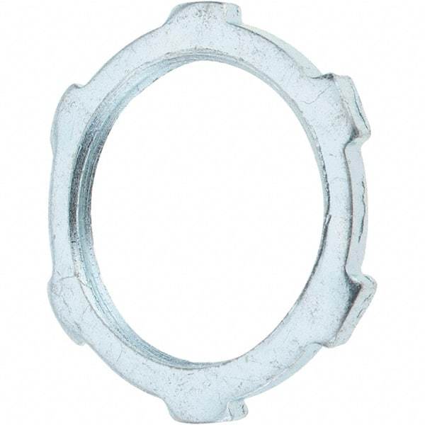 Value Collection - 3/4" Trade, Steel Threaded Conduit Locknut - Industrial Tool & Supply