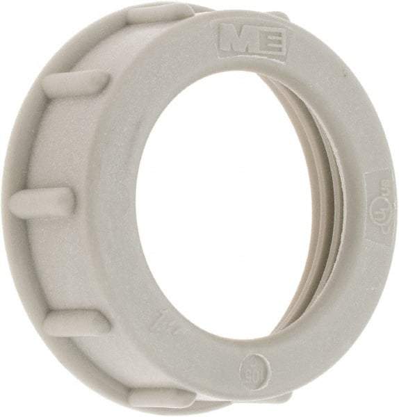 Value Collection - 1" Trade, Plastic Threaded Rigid/Intermediate (IMC) Conduit Bushing - Insulated - Industrial Tool & Supply