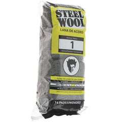 Value Collection - Steel Wool Steel Wool Grade: 1 Pad Width (Inch): 3 - Industrial Tool & Supply