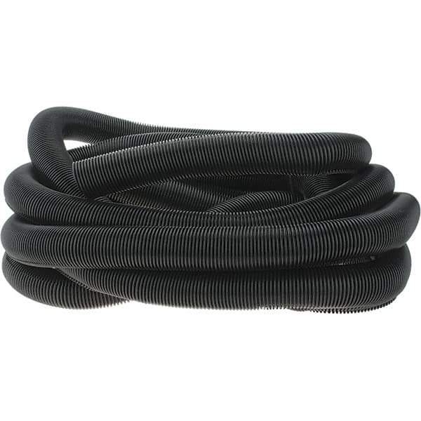 Value Collection - 1-7/8" ID, Black Polypropylene Wrap Cable Sleeve - 25' Coil Length, -40 to 176°F - Industrial Tool & Supply