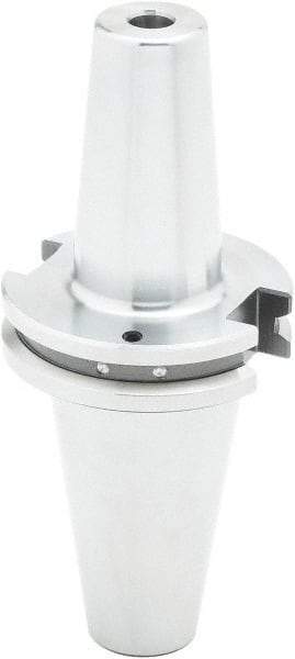 Parlec - 8mm Hole Diam, CAT40 Taper Shank Shrink Fit Tool Holder & Adapter - 80mm Projection, 21mm Nose Diam, 36mm Clamping Depth, 20,000 RPM, Through Coolant - Exact Industrial Supply