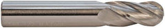 M.A. Ford - 1.5mm, 6mm LOC, 3mm Shank Diam, 38mm OAL, 4 Flute, Solid Carbide Square End Mill - Single End, ALtima Finish, 30° Helix, Centercutting, Right Hand Cut, Right Hand Flute, Series 140 - Industrial Tool & Supply