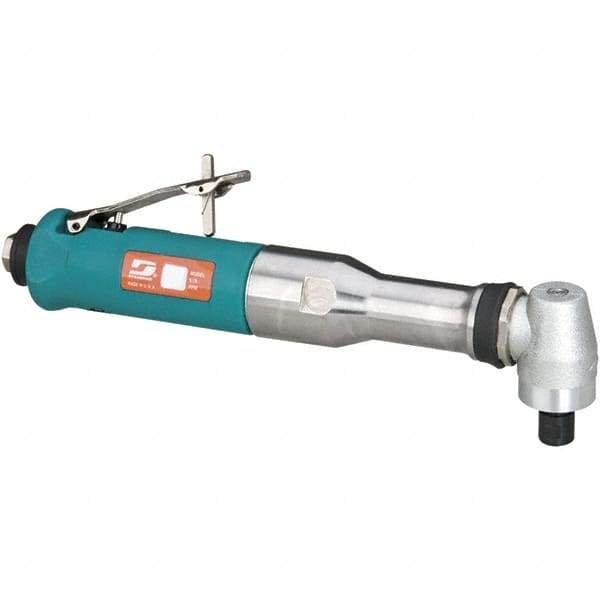 Dynabrade - 18,000 RPM, Pneumatic Angle & Disc Grinder - 41 CFM, Rear Exhaust - Industrial Tool & Supply