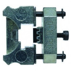 Crimper Tool Die D-10POS. Crimps 10 Position. (For 43654 Crimping Tool Frame). - Industrial Tool & Supply