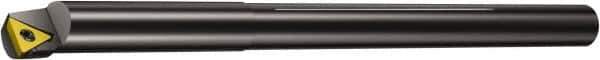 Sandvik Coromant - 16mm Min Bore Diam, 180mm OAL, 12mm Shank Diam, F..STFPR/L-R Indexable Boring Bar - TPMT 1.8(1.5)1, TPMT 09 02 04 Insert, Screw or Clamp Holding Method - Industrial Tool & Supply