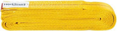 Value Collection - 16' Long x 2" Wide, 6,400 Lb Vertical Capacity, 1 Ply, Polyester Web Sling - 5,000 Lb Choker Capacity, with Endless Sling - Industrial Tool & Supply