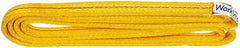 Value Collection - 6' Long x 1" Wide, 6,200 Lb Vertical Capacity, 2 Ply, Polyester Web Sling - 4,900 Lb Choker Capacity, with Endless Sling - Industrial Tool & Supply
