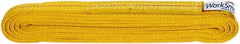 Value Collection - 8' Long x 1" Wide, 6,200 Lb Vertical Capacity, 2 Ply, Polyester Web Sling - 4,900 Lb Choker Capacity, with Endless Sling - Industrial Tool & Supply