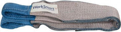 Value Collection - 3' Long x 4" Wide, 11,500 Lb Vertical Capacity, 2 Ply, Polyester Web Sling - 9,200 Lb Choker Capacity, with Eye & Eye (Flat) - Industrial Tool & Supply