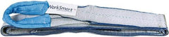 Value Collection - 12' Long x 3" Wide, 4,800 Lb Vertical Capacity, 1 Ply, Polyester Web Sling - 3,800 Lb Choker Capacity, with Eye & Eye (Twisted) - Industrial Tool & Supply