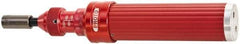 Proto - 1 Piece, 7 to 36 In/Lb, Adjustable Torque Limiting Screwdriver - 7-3/16" OAL, 1/4" Drive, 1 In/Lb Graduation - Industrial Tool & Supply