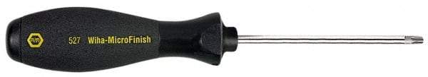 Wiha - T27 Torx Driver - 115mm Blade Length, 8 1/2" OAL - Industrial Tool & Supply