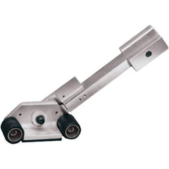 Dynabrade - 1" Wide Contact Arm - 30" Belt Length x 1" Belt Width, Flat, Rubber, 80" Contact Wheel Diam - Industrial Tool & Supply