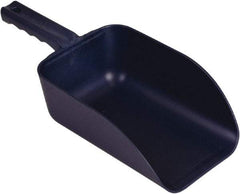 Remco - 82 oz Blue Polypropylene & Semi-Ferrous Additive Flat Bottom Scoop - 5.9" Wide x 3.3" Deep Bowl, 15.1" OAL - Industrial Tool & Supply