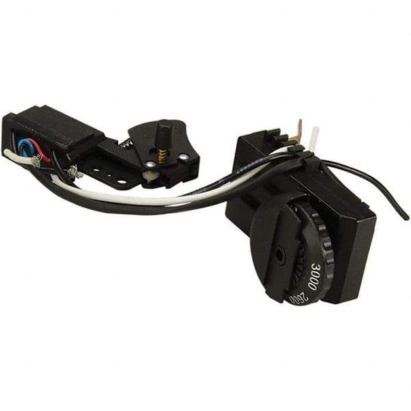 Dynabrade - Air Finishing Sander Speed Controller Switch - Use with 51585 - Industrial Tool & Supply