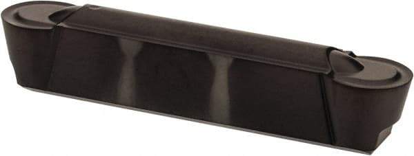 Kennametal - 0600R GMP Grade KCU10, 6mm Cutting Width Carbide Grooving Insert - 4.88mm Max Depth of Cut, Neutral, 3mm Corner Radius, AlTiN Finish - Industrial Tool & Supply