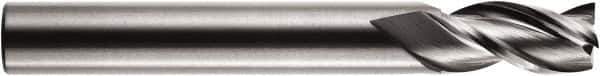 RobbJack - 5mm, 14mm LOC, 5mm Shank Diam, 50mm OAL, 3 Flute, Solid Carbide Square End Mill - Single End, Diamond-Like Carbon (DLC) Finish, Spiral Flute, 35° Helix, Centercutting, Right Hand Cut, Right Hand Flute, Series MA1 - Industrial Tool & Supply