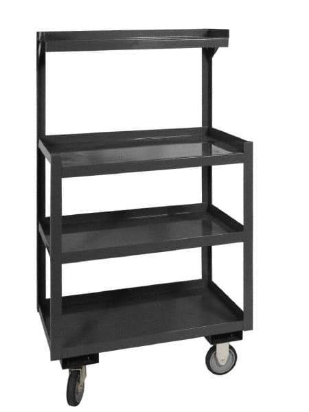 Durham - 30" Wide x 55-3/4" High x 24" Deep, Mobile Workstation - 1,200 Lb Capacity - Industrial Tool & Supply