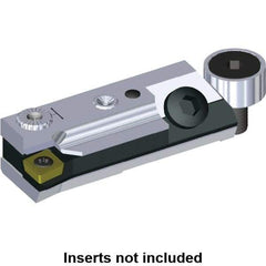 Kennametal - Series C-Style, Right Hand Cut, 16mm Min Bore Diam, Boring Cartridge - 16.15mm Back of Bar to Cutting Edge, Insert Style CCMT060204, 45.5mm OAL, 0° Lead Angle - Industrial Tool & Supply