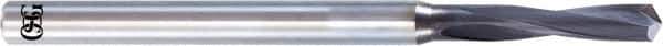 OSG - 10.3mm 120° Solid Carbide Jobber Drill - WD1 Finish, Right Hand Cut, Spiral Flute, Straight Shank, 113mm OAL, Standard Point - Industrial Tool & Supply