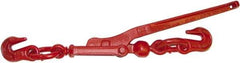 CM - 2,600 Lbs. Load Limit Lever Loadbinder - 1/4 Inch Max Chain Size, 3-3/4 Inch Take Up, Chain Grade 43 - Industrial Tool & Supply