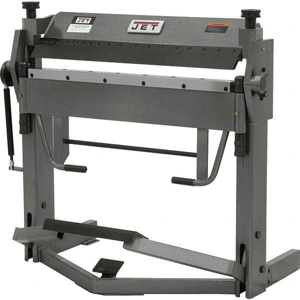 Jet - 40 Inch Bending Length, Bench Machine Box and Pan Brake - Industrial Tool & Supply
