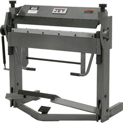 Jet - 40 Inch Bending Length, Bench Machine Box and Pan Brake - Industrial Tool & Supply