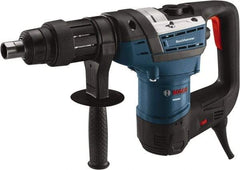 Bosch - 120 Volt 1-9/16" Keyless Chuck Electric Rotary Hammer - 0 to 3,600 BPM, 0 to 350 RPM - Industrial Tool & Supply