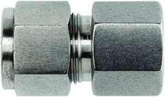 Brennan - 1" OD, Stainless Steel Female Connector - Comp x FNPT Ends - Industrial Tool & Supply
