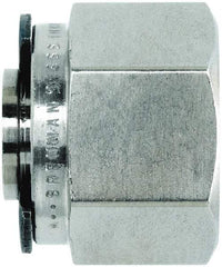 Brennan - 1/4" OD, Stainless Steel Plug - Compression Ends - Industrial Tool & Supply