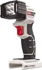 Porter-Cable - 20 Volts, 120 Lumens, Cordless Work Light - White, 8 hr Run Time - Industrial Tool & Supply