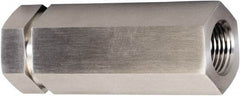 Brennan - 1/4" Stainless Steel Check Valve - Check Valve, Tube Ends, 6,000 WOG - Industrial Tool & Supply