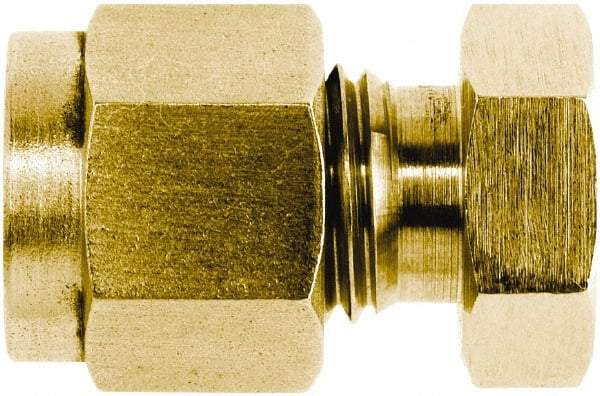 Brennan - 1/2" OD, Brass Cap - Tube OD Ends - Industrial Tool & Supply