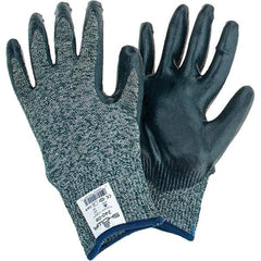 SHOWA - Gloves - SZ 8 13G GRY/BLK 1/PR SHOWA 240 SIZE 8 GLOVE PR - Industrial Tool & Supply