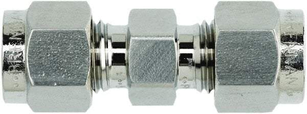 Brennan - 3/8 x 1/4" OD, Stainless Steel Union - Comp x Comp Ends - Industrial Tool & Supply