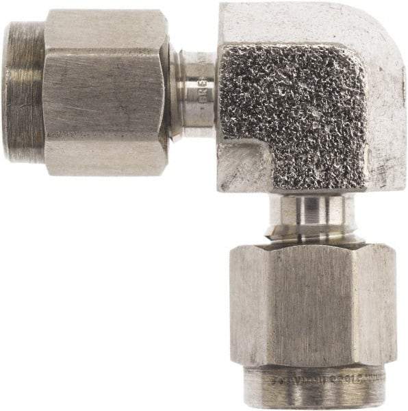 Brennan - 3/4" OD, Stainless Steel Union Elbow - Comp x Comp Ends - Industrial Tool & Supply