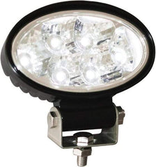 Buyers Products - 12 to 24 Volt, Clear Flood Beam Light - 1.5 Amps, 1,350 Lumens, 6 LED Lamp - Industrial Tool & Supply