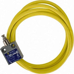 Square D - SPDT, NC/NO, 240 VAC, Prewired Terminal, Plunger Actuator, General Purpose Limit Switch - 1, 2, 4, 6, 6P NEMA Rating, IP67 IPR Rating, 80 Ounce Operating Force - Industrial Tool & Supply