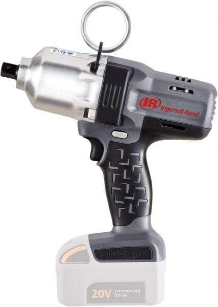 Ingersoll-Rand - 1/2" Drive 20 Volt Pistol Grip Cordless Impact Wrench & Ratchet - 1,900 RPM, 2,300 BPM, 780 Ft/Lb Torque, 2 Lithium-Ion Batteries Not Included - Industrial Tool & Supply