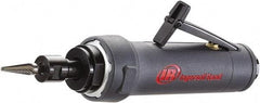 Ingersoll-Rand - 1/4" Collet, Straight Handle, Air Straight Die Grinder - 18,000 RPM, Rear Exhaust, 14 CFM, 1 hp, 90 psi - Industrial Tool & Supply