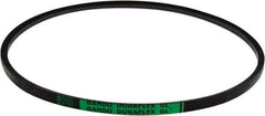 Bando - Section 3L, 3/8" Wide, 62" Outside Length, V-Belt - Black, Duraflex, No. 3L620 - Industrial Tool & Supply