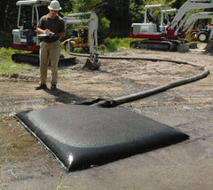 UltraTech - 4 Ft. Long x 3 Ft. Wide, 168 Inch Diameter Dewatering Bag - For Use with Oil and Sediment - Industrial Tool & Supply