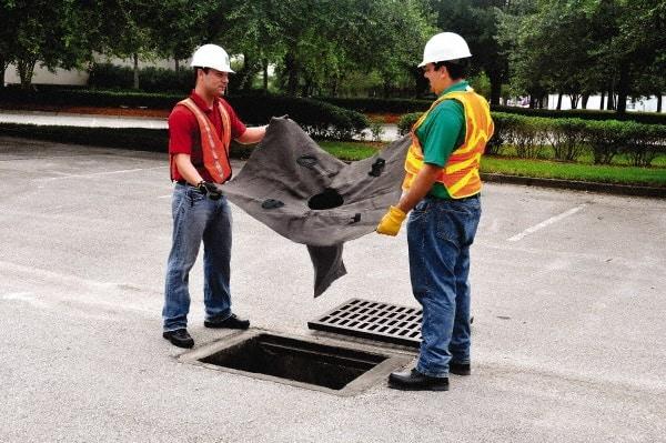 UltraTech - 5' Long x 5' Wide, Drain Seal - Use for Oil/Sediment - Industrial Tool & Supply
