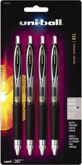 Prismacolor - 0.38mm Retractable Pen - Black - Industrial Tool & Supply