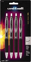 Prismacolor - 1mm Retractable Pen - Black - Industrial Tool & Supply